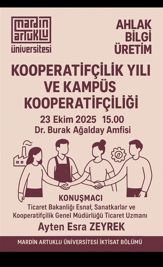 Kooperatifçilik yılı ve Kampüs Kooperatifçiliği Semineri düzenlendi. 